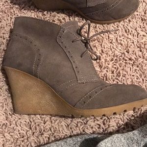 Never worn MIA wedges